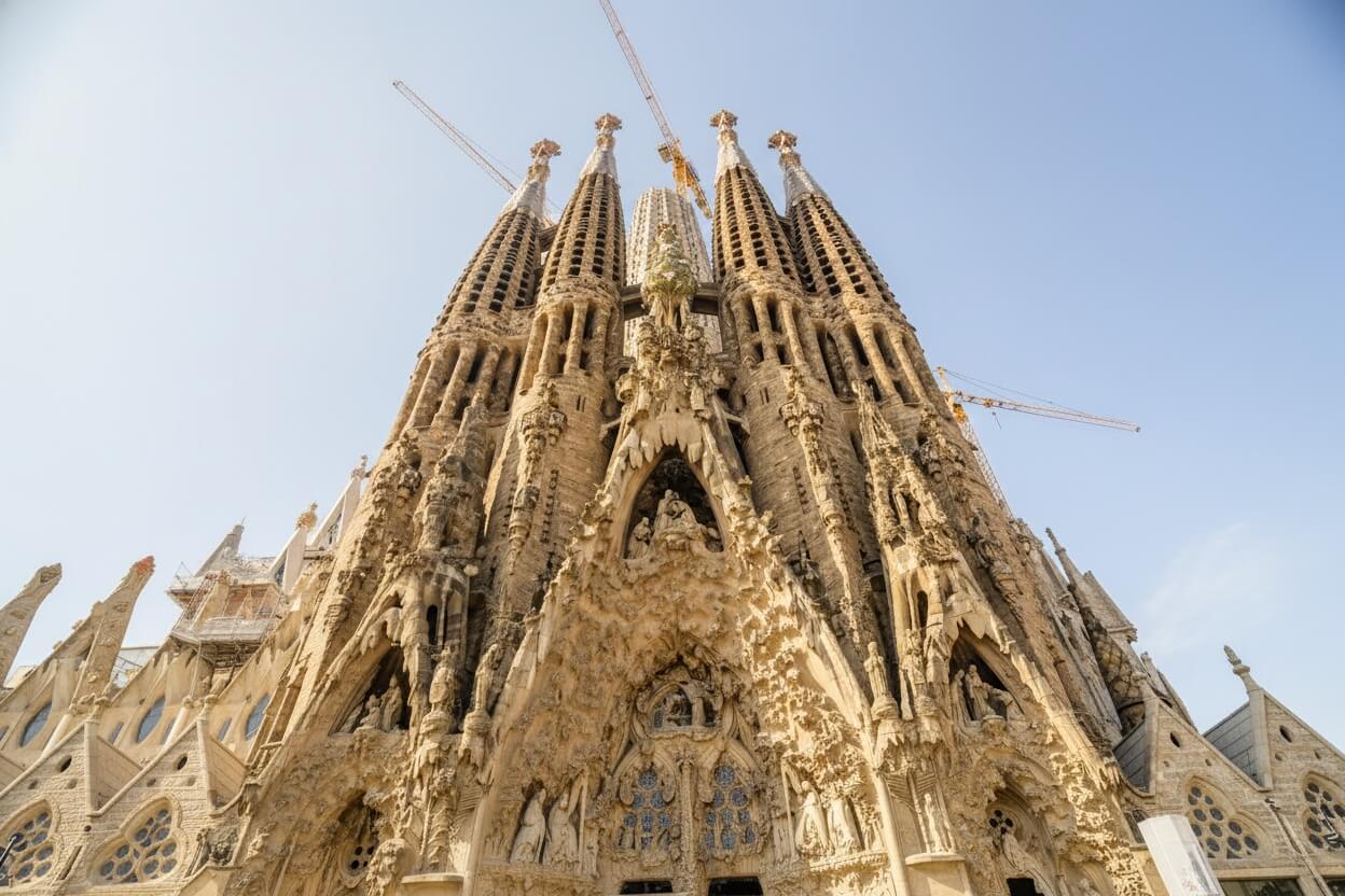 Facciata della Natività della Sagrada Familia